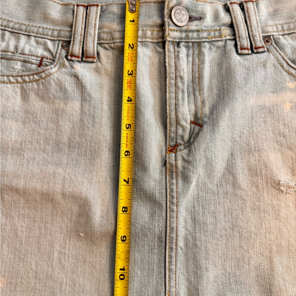 Women’s Abercrombie fitch vintage embellished like new denim mini skirt size 8 - Picture 8 of 8